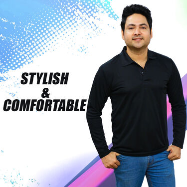 Pack of 4 Collar Neck Full Sleeves T-shirts (4PTF-1)