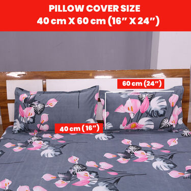 Pack of 8 Delightful Double Bedsheets Set (8BS45)