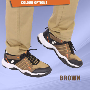 Pick Any 1 Ankle Length Sports Shoes Free Stylish Watch + Sunglasses (SW69)