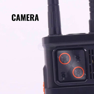 4 SIM Big Battery Dual Antenna Big Torch With Free Mobile Holder (R1+)