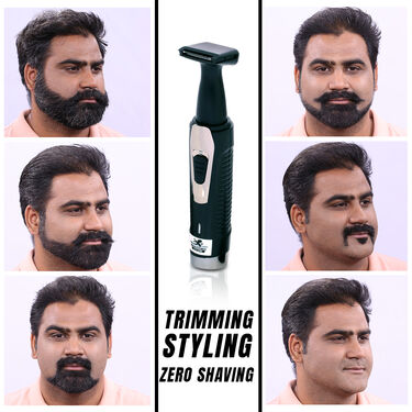Rechargeable 2 in 1 Compact Hair Trimmer (NTS3)