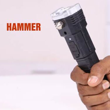 Rechargeable 6 in 1 Emergency Torch Light + 21 Pcs Screwdriver Tool Kit (L26)