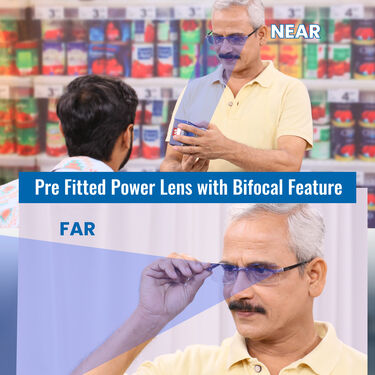 Rimless Daily Use Bifocal Reading Glasses - Buy 1 Get 1 Free (BRG16)