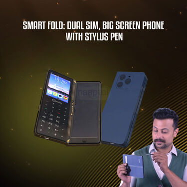 Snexian Big Screen Fold Mobile With Inbuilt Magic Slate-Rock F