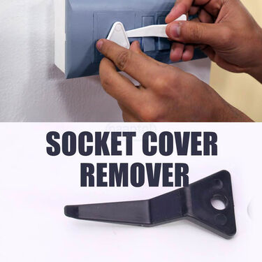 Pack Of 12 Socket Covers With Remover (SA1)