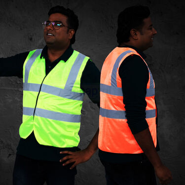 High Visibility Reflective Safety Jackets - Buy 1 Get 1 FREE (SJ1)