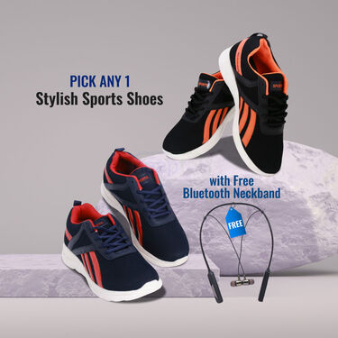 Pick Any One Sports Shoes With Free Neckband (SSC29)