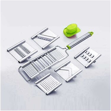 Stainless Steel 6 in 1 Vegetable Cutter (6SS2)