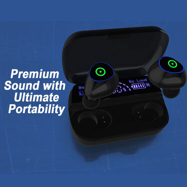 Wireless Bluetooth M10+USB Fan+USB Light+Stylish Watch (TWS47)