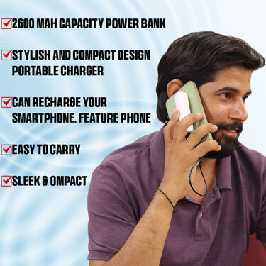 Transparent Wireless Earpod with an Inbuilt Screen with free Pocket Power Bank (PB12)