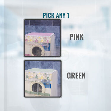 Decorative Front Load Washing Machine Cover (WMC6)