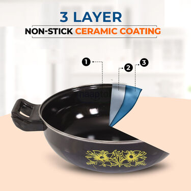 10 Pcs Ceramic Coating Nonstick Cookware Set (10CCNC2)