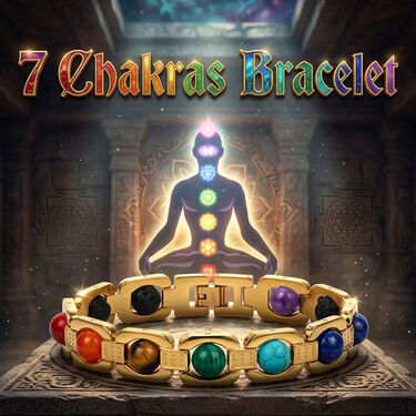 7 Chakras Bracelet (7CB1)