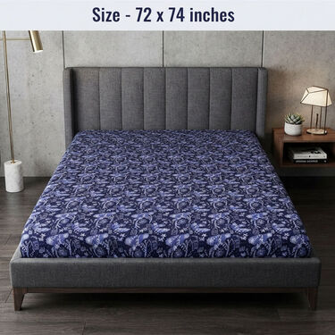 Water Proof Printed Double Bed Mattress Protector Sheet (DMP10)