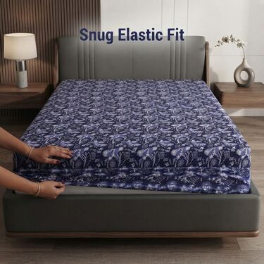 Water Proof Printed Double Bed Mattress Protector Sheet (DMP10)