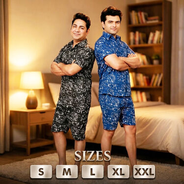 Pick Any 1 Mens Printed Night Wear Set (1PNW1)