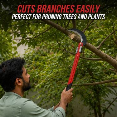 Foldable Long Handle Gardening Sickle (GHT8)