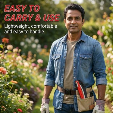 Foldable Long Handle Gardening Sickle (GHT8)