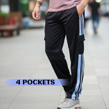 Dhamaka Deal - Pack of 3 Super Comfortable 4 Pocket Track  Pants (3SPT19)