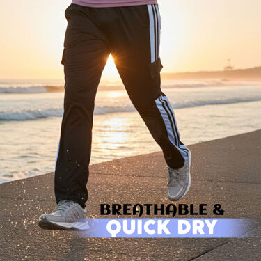 Dhamaka Deal - Pack of 3 Super Comfortable 4 Pocket Track  Pants (3SPT19)