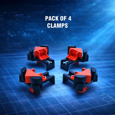 90 Degree Corner Clamp For Woodworking Pack of 4 (CW01)