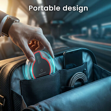 Wireless Charger With Free Wireless Bluetooth Earbuds (FWC3)