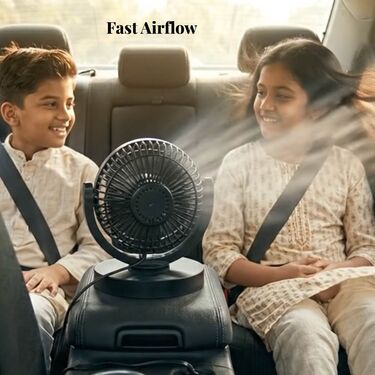Car Interior Adjustable Air Boosting Fan (CIF2)