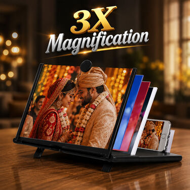 3D-Screen Magnifier with Eyes Protection Enlarged (3DMPE4)