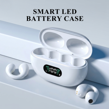 Open Ear Clip Wireless Earbuds Bluetooth With Display (TWS110)
