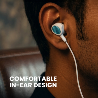 Pack of 3 Earphones With High Bass Headphones With Microphone (TWS111)