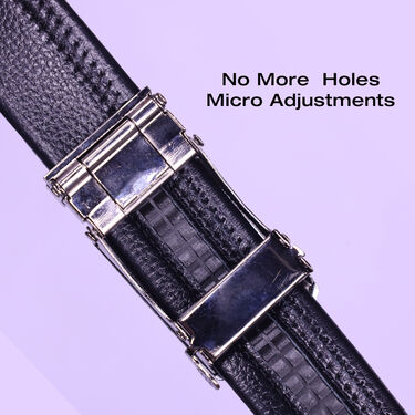 Leatherite Mens Adjustable Spinning Autolock Belt (ALB1)