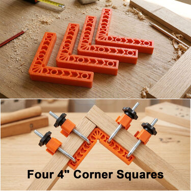 16 Pcs Right Angle Corner Clamps Woodworking (HT126)