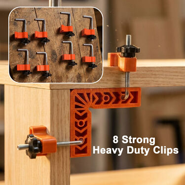 16 Pcs Right Angle Corner Clamps Woodworking (HT126)