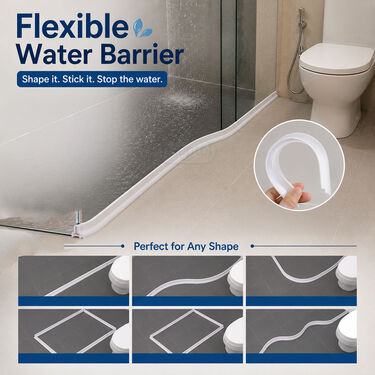 Silicone Water Stopper Strip For Shower (BWS1)