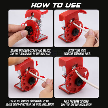Professional Adjustable  Wire Stripper Machine (HT143)