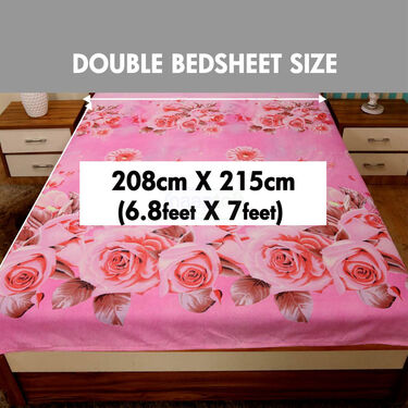 Pack Of 12 Double Bedsheets (12BS8)