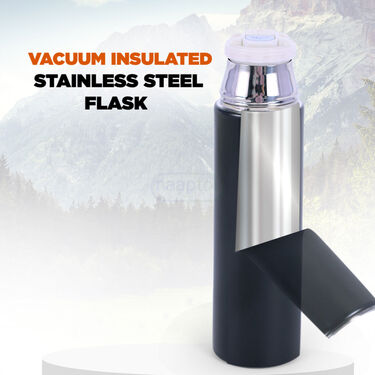 12 hours hot & Cold Vacuum flask 500ml +3 cups (1F3C4)