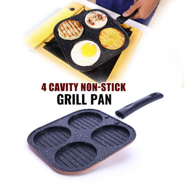 4 Cavity Nonstick Grill Pan (1MUP1)