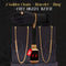 2 Golden Chain + Bracelet + Ring + Free Digital Watch (2GCBRW11)