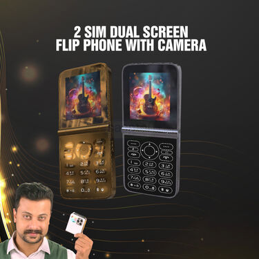 Big Battery Big Torch Dual Sim Foldable Mobile (Rock Z)