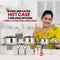 3 Steel Insulated Hot Case + 2 Serving Spoons + FREE 2 Layer Steel Lunch Box (3SCLB)