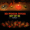 3D Pooja Diyas Set of 36 (L21)