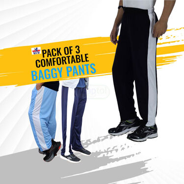 3 Comfortable Baggy Pants (3SPT4)