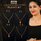 4 Austrian Diamond Necklace Set (4AUD14)