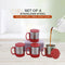 Set of 4 Steel Double Wall Insulated Cup (4SLC)