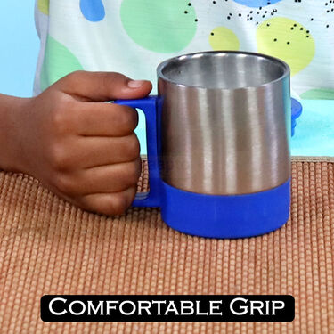 Set of 4 Steel Double Wall Insulated Cup (4SLC)