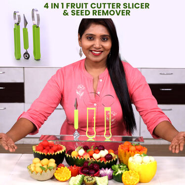 4 In 1 Fruit Cutter Slicer & Seed Remover (4FCSS)