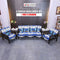 5 Seater Italian Lace Sofa Cover with 5 Cushions Free (5ISC1)
