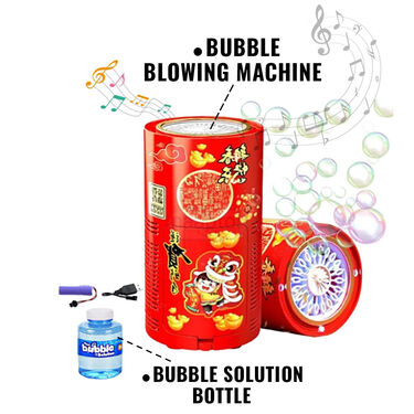 Automatic Bubble Machine With Led lights And Cracker Sound (ABM)