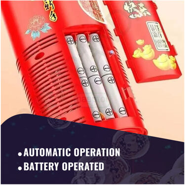 Automatic Bubble Machine With Led lights And Cracker Sound (ABM)